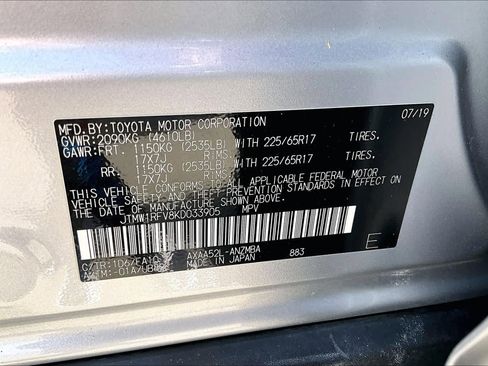 Used 2019 Toyota RAV4 XLE image 34