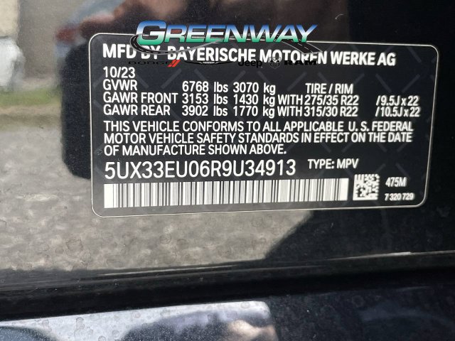 Used 2024 BMW X5 M60i AWD/4WD image 31