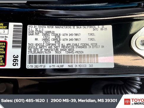 New 2025 Toyota Tacoma SR5 image 7