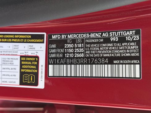 Used 2024 Mercedes-Benz C 43 AMG 4MATIC Sedan image 53