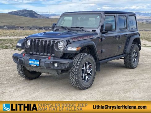 Certified 2022 Jeep Wrangler Unlimited Rubicon w/ Safety Group AWD/4WD image 1