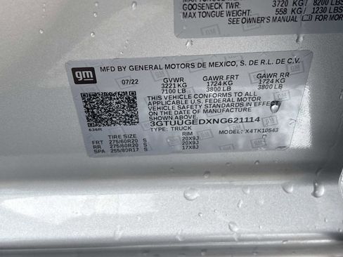 Certified 2022 GMC Sierra 1500 Denali image 35