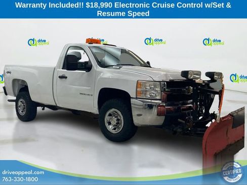 Used 2007 Chevrolet Silverado 3500 W/T w/ Snow Plow Prep Package image 3