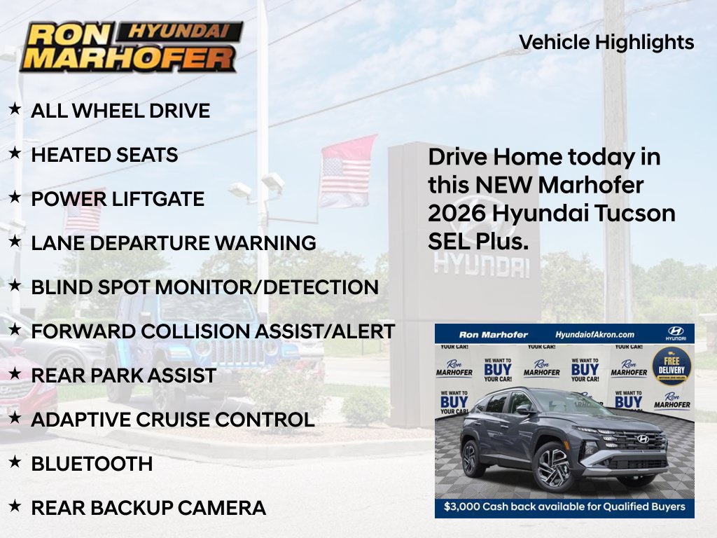 New 2026 Hyundai Tucson SEL Plus AWD/4WD image 81