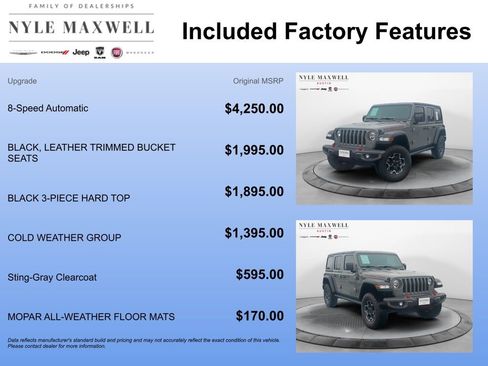 Used 2023 Jeep Wrangler Unlimited Rubicon w/ Cold Weather Group AWD/4WD image 7