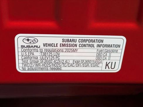 New 2025 Subaru WRX Premium w/ Accessory Package #2 image 15