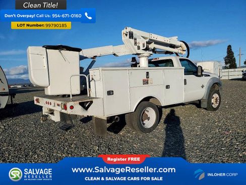 Used 2011 Ford F550 4x4 Regular Cab Super Duty w/ Snow Plow Prep Pkg image 4