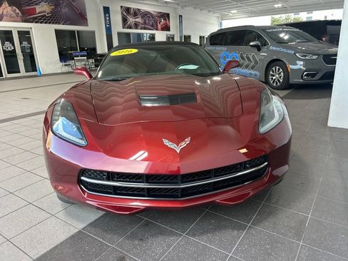 Used 2016 Chevrolet Corvette Stingray Convertible w/ 2LT Preferred Equipment Group RWD image 2
