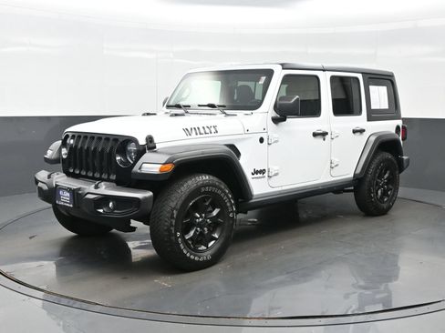 Used 2021 Jeep Wrangler Unlimited Sport AWD/4WD image 2