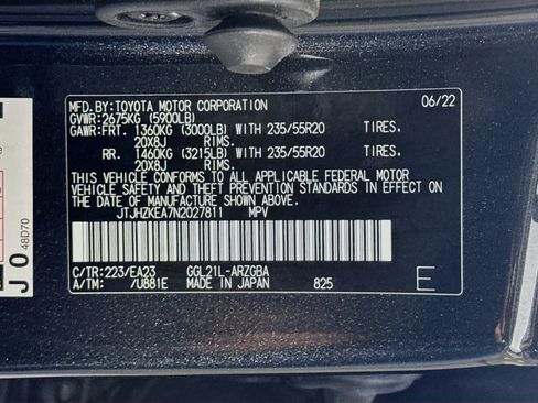 Used 2022 Lexus RX 350L FWD w/ Premium Package image 44