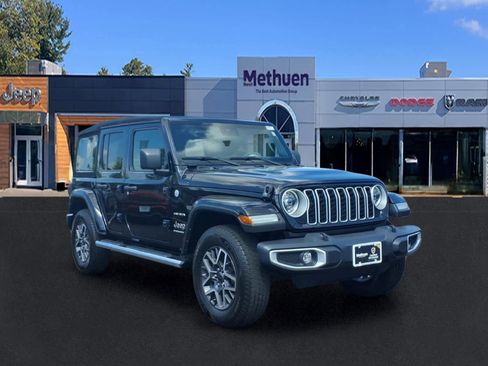 Used 2024 Jeep Wrangler Unlimited Sahara w/ Safety Group AWD/4WD image 1
