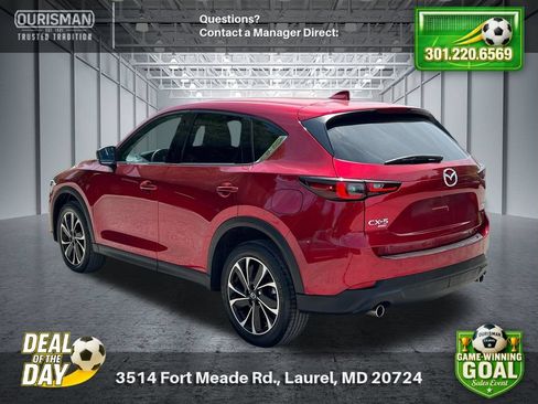 Used 2023 MAZDA CX-5 AWD 2.5 S w/ Premium Package image 4