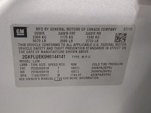 Used 2017 GMC Terrain SLT w/ Open Road Package AWD/4WD image 42
