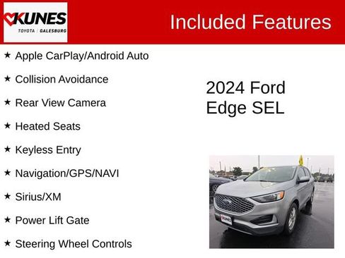 Used 2024 Ford Edge SEL AWD/4WD image 2