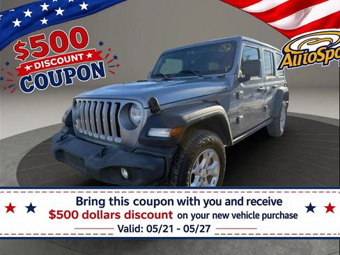 Used 2021 Jeep Wrangler Unlimited Sport AWD/4WD image 1
