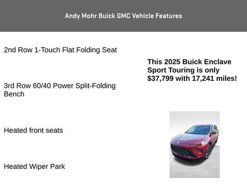 Used 2025 Buick Enclave Sport Touring w/ Power Package FWD image 15