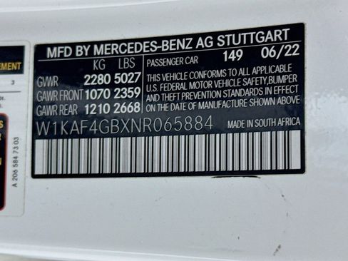 Certified 2022 Mercedes-Benz C 300 Sedan image 25