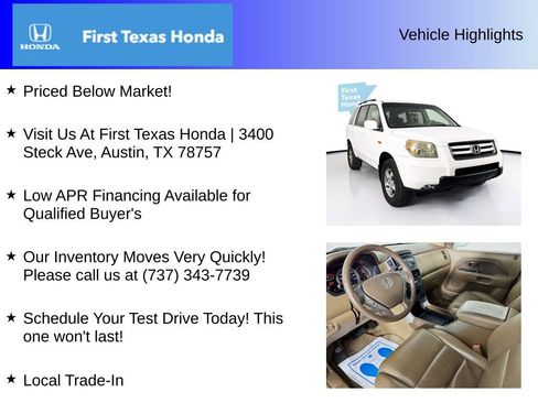 Used 2008 Honda Pilot EX-L image 5