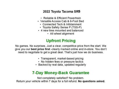 Used 2022 Toyota Tacoma SR