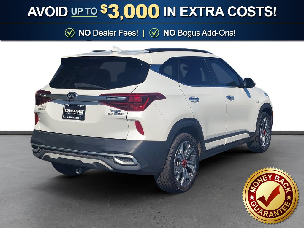 Used 2021 Kia Seltos SX w/ SX Sunroof Package AWD/4WD image 7