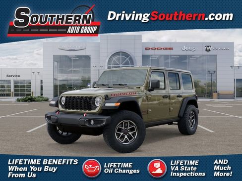New 2025 Jeep Wrangler Unlimited Rubicon w/ Safety Group AWD/4WD image 1