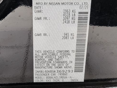 Used 2025 Nissan Altima 2.5 SV FWD image 26