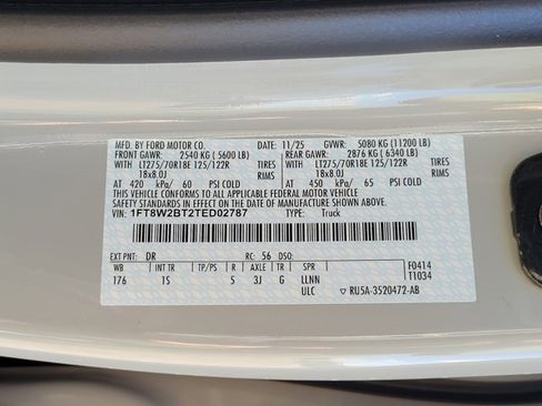 New 2026 Ford F250 XL w/ STX Appearance Package image 14