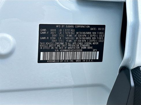 New 2025 Subaru Ascent Bronze Edition image 33