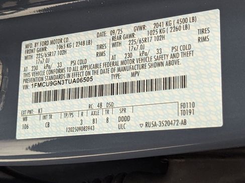 New 2026 Ford Escape Active w/ Cold Weather Package image 16