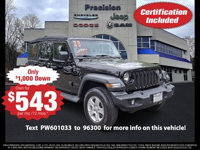 Certified 2023 Jeep Wrangler Unlimited Sport