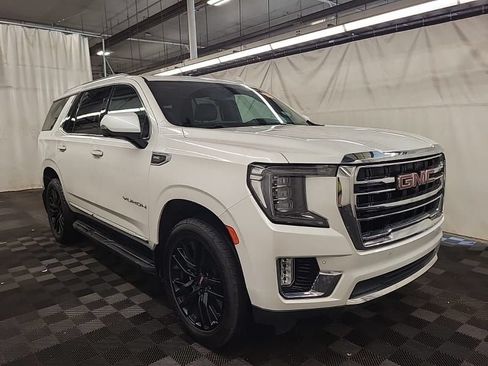 Used 2021 GMC Yukon SLT w/ SLT Luxury Package AWD/4WD image 3