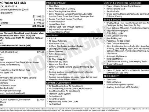 Used 2024 GMC Yukon AT4 AWD/4WD image 7