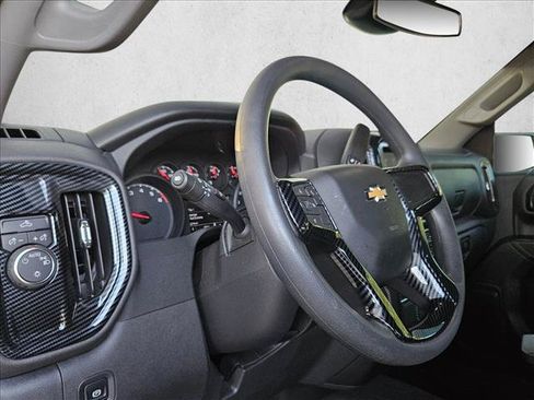 Used 2025 Chevrolet Silverado 1500 Custom w/ Turbomax Blackout Package RWD image 8