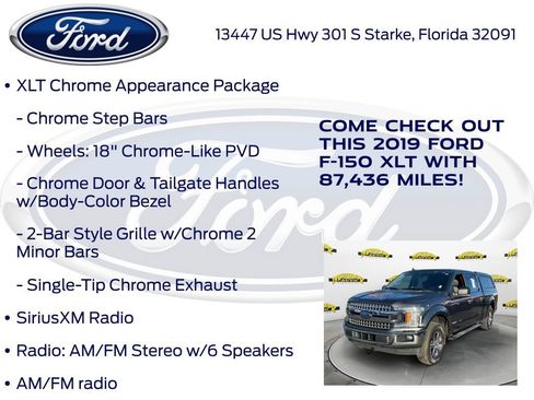 Used 2019 Ford F150 XLT w/ Equipment Group 302A Luxury image 30