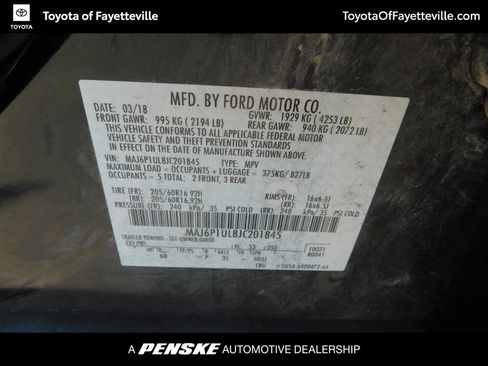 Used 2018 Ford EcoSport SE AWD/4WD image 9