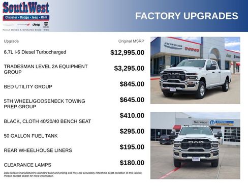 New 2026 RAM 3500 Tradesman image 11