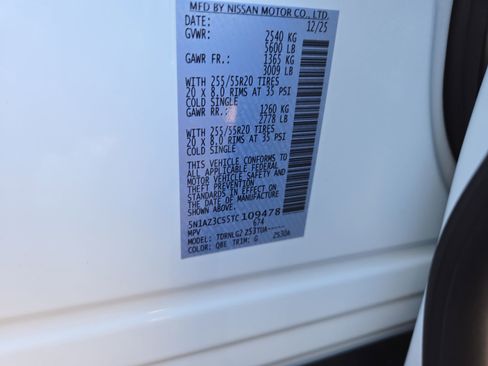 New 2026 Nissan Murano SL image 40