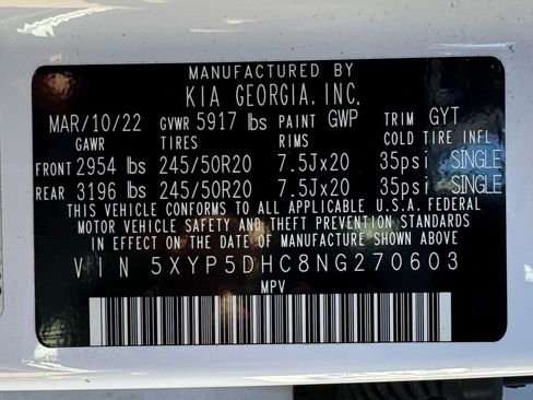 Used 2022 Kia Telluride SX w/ Nightfall Edition Package image 22