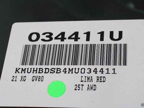 Used 2021 Genesis GV80 2.5T w/ Prestige Package 04 image 34