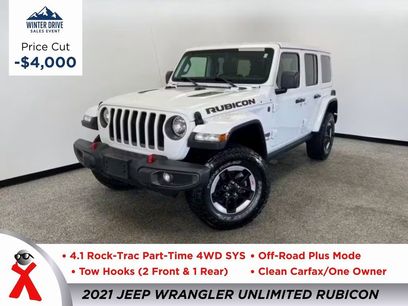 Used 2021 Jeep Wrangler Unlimited Rubicon w/ Uconnect 4C Nav & Sound Group