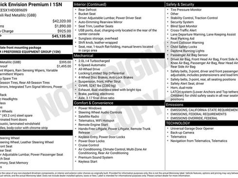 Used 2017 Buick Envision Premium image 40