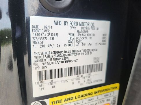 Used 2015 Ford Expedition Limited w/ Equipment Group 301A AWD/4WD image 37