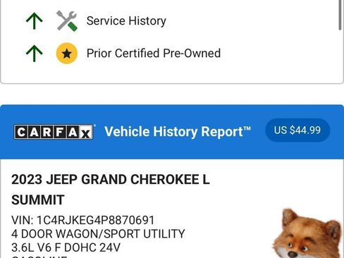 Used 2023 Jeep Grand Cherokee L Summit w/ Advanced Protech Group IV image 4