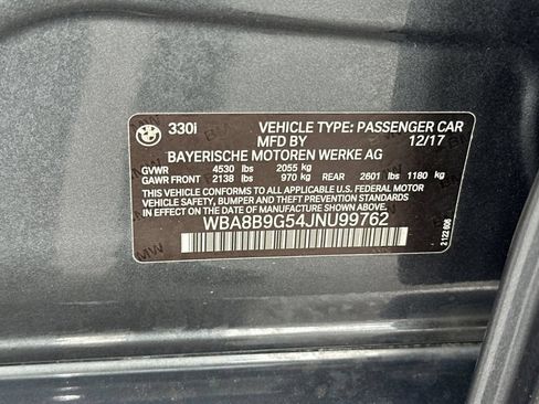 Used 2018 BMW 330i Sedan RWD image 32