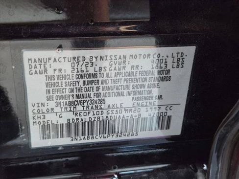 Used 2023 Nissan Sentra SV w/ All-Weather Package FWD image 19