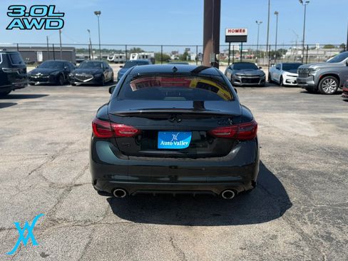 Used 2023 INFINITI Q50 Red Sport 400 w/ Black Opal Edition AWD/4WD image 6