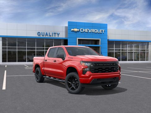New 2026 Chevrolet Silverado 1500 Custom w/ Turbomax Blackout Package RWD image 25