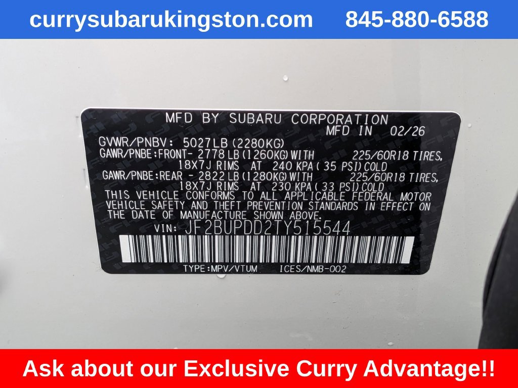 New 2026 Subaru Outback Limited w/ Premium/Limited Plus Package AWD/4WD image 8