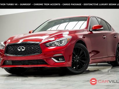 Used 2023 INFINITI Q50 Luxe w/ Cargo Package