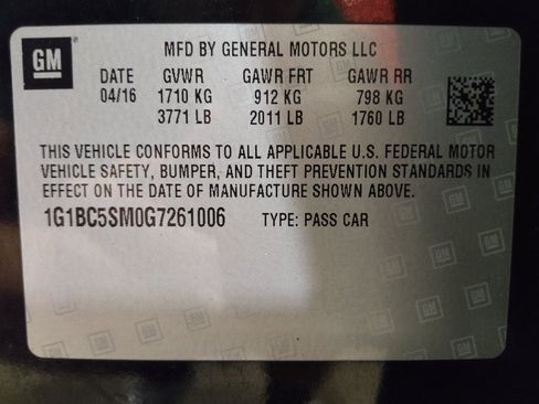Used 2016 Chevrolet Cruze LS FWD image 33